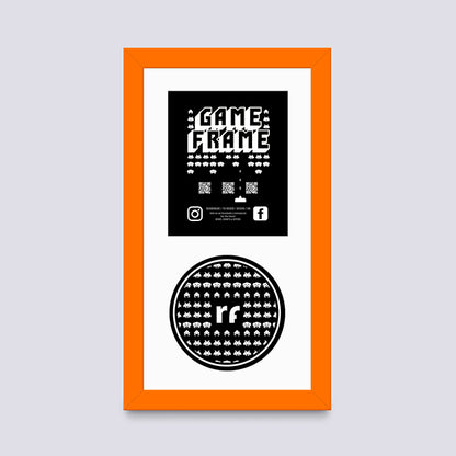 Orange XBOX Game Frame