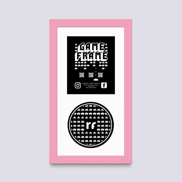 Pink XBOX Game Frame