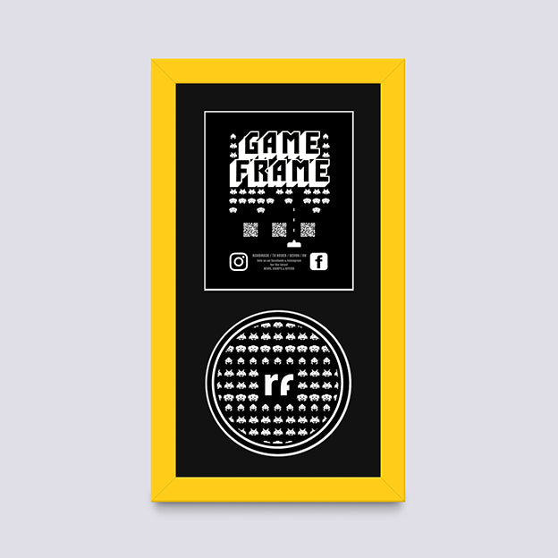 Yellow PLAYSTATION Frame
