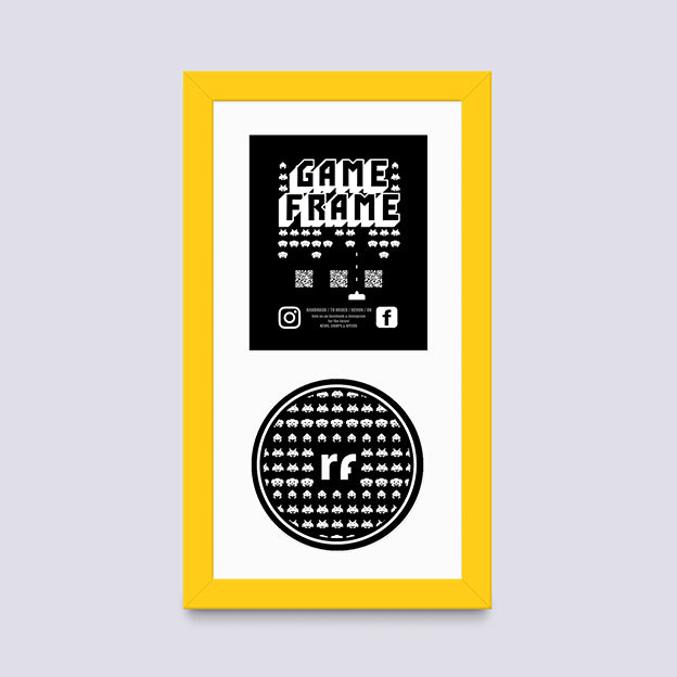 Yellow PLAYSTATION Frame