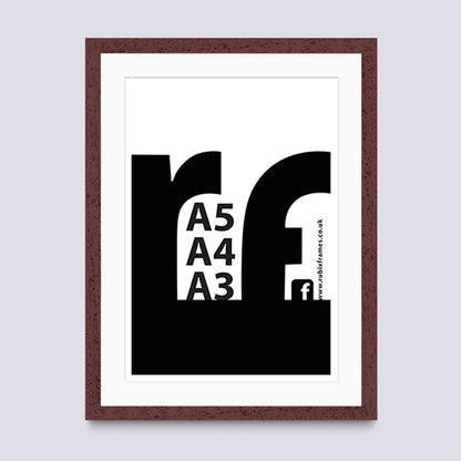 Wood Walnut Finish A3 A4 A5 Frame