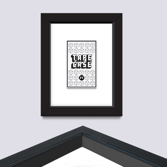 Black TAPE CASE FRAME