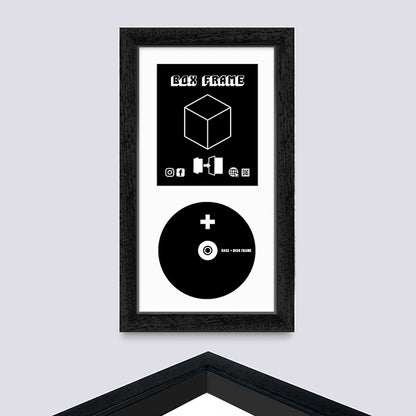 Black (Wood Grain) BLU-RAY CASE FRAME