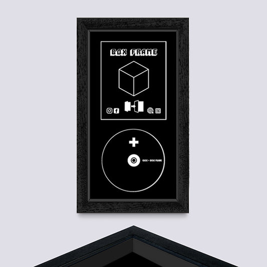 Black (Wood Grain) BLU-RAY CASE FRAME