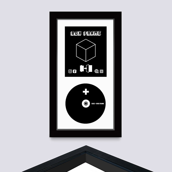 Black BLU-RAY CASE FRAME