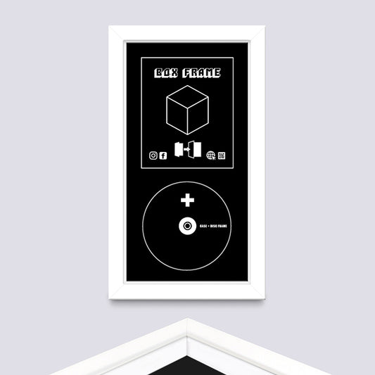 White BLU-RAY CASE FRAME