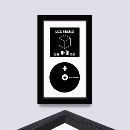 Black (Wood Grain) CD CASE FRAME