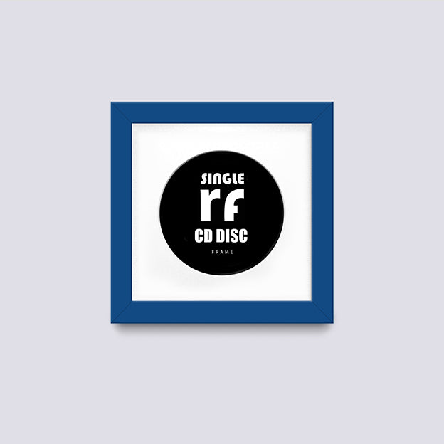 Dark Blue CD Single 'Cover or Disc' Frame
