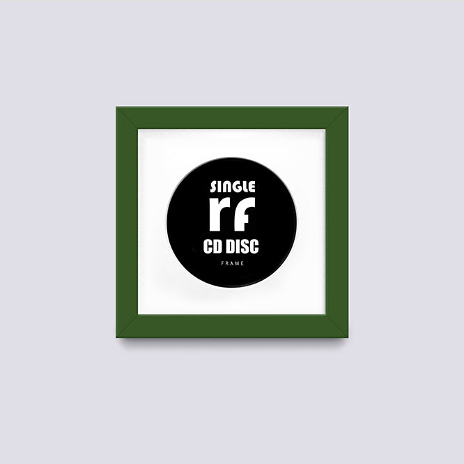 Dark Green CD Single 'Cover or Disc' Frame