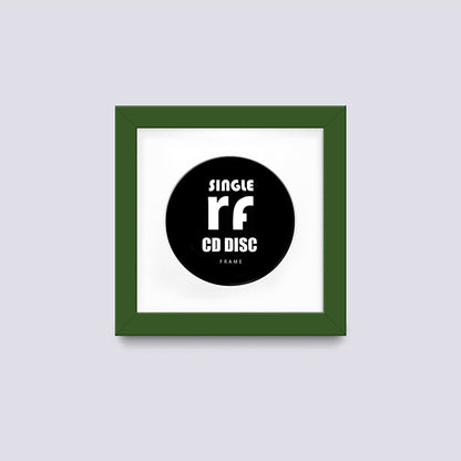 Dark Green CD Single 'Cover or Disc' Frame