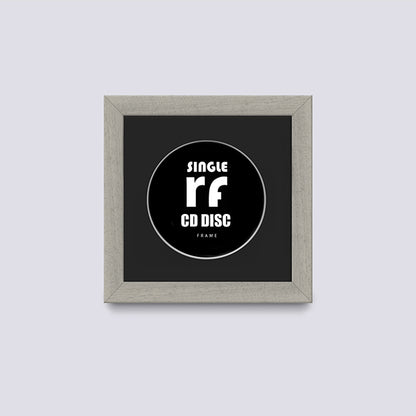 Light  Grey (Wood Grain) CD Single 'Cover or Disc' Frame