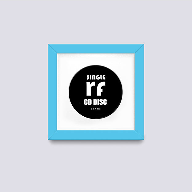 Light Blue CD Single 'Cover or Disc' Frame