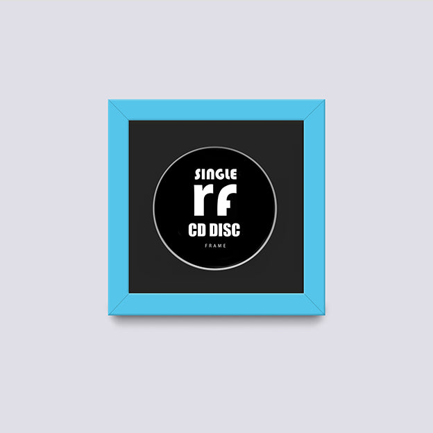 Light Blue CD Single 'Cover or Disc' Frame