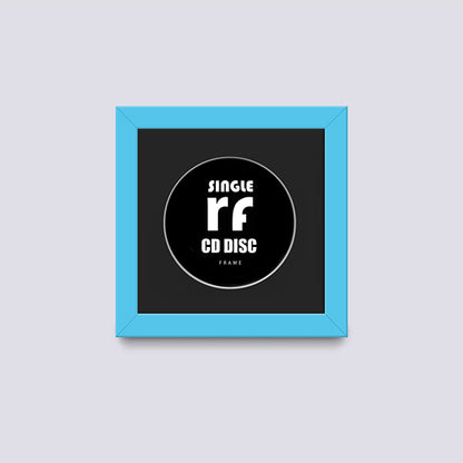 Light Blue CD Single 'Cover or Disc' Frame