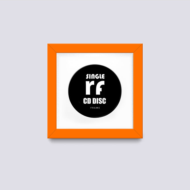 Orange CD Single 'Cover or Disc' Frame