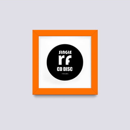 Orange CD Single 'Cover or Disc' Frame