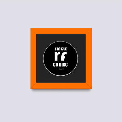 Orange CD Single 'Cover or Disc' Frame