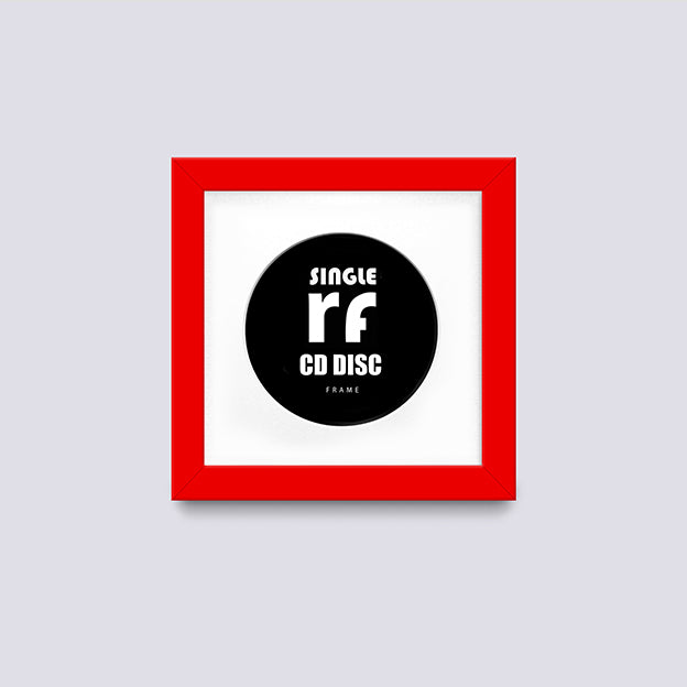 Red CD Single 'Cover or Disc' Frame