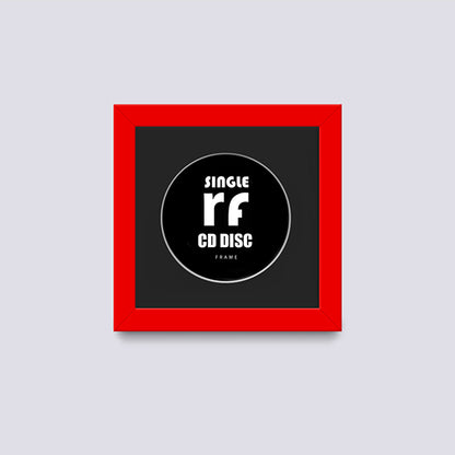 Red CD Single 'Cover or Disc' Frame