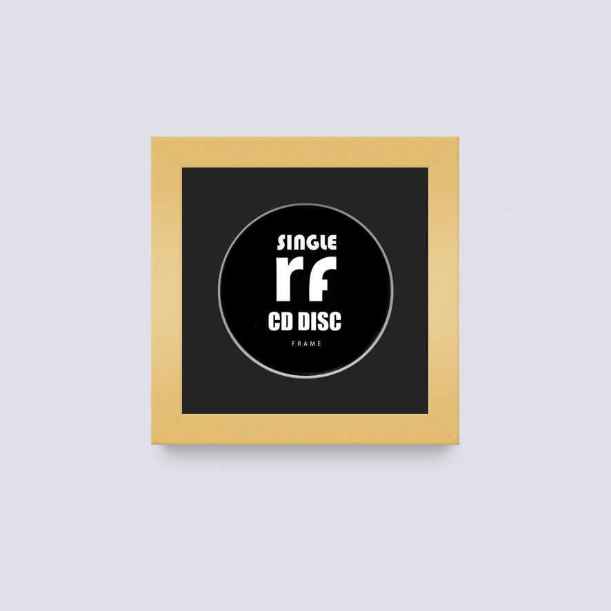 Gold CD Single 'Cover or Disc' Frame