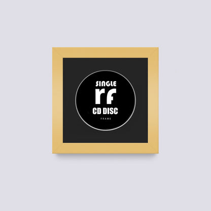 Gold CD Single 'Cover or Disc' Frame