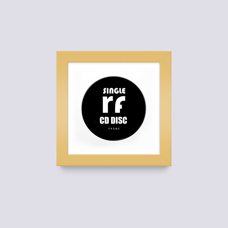 Gold CD Single 'Cover or Disc' Frame
