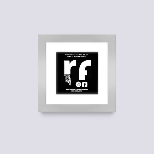 Silver CD Single 'Cover or Disc' Frame