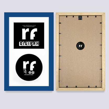 Blue - Dark CD Cardboard Case 'Digipak' Frame
