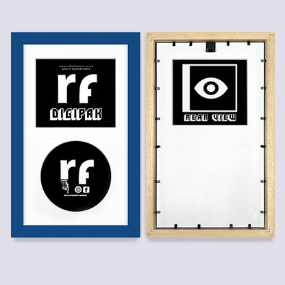 Blue - Dark CD Cardboard Case 'Digipak' Frame