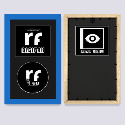 Blue - Medium CD Cardboard Case 'Digipak' Frame