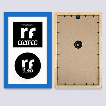 Blue - Medium CD Cardboard Case 'Digipak' Frame