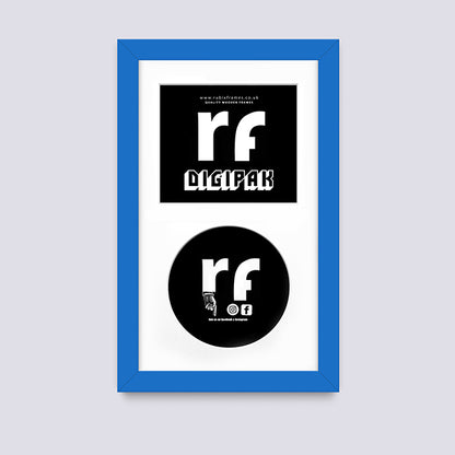 Blue - Medium CD Cardboard Case 'Digipak' Frame