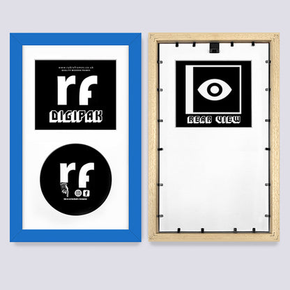 Blue - Medium CD Cardboard Case 'Digipak' Frame