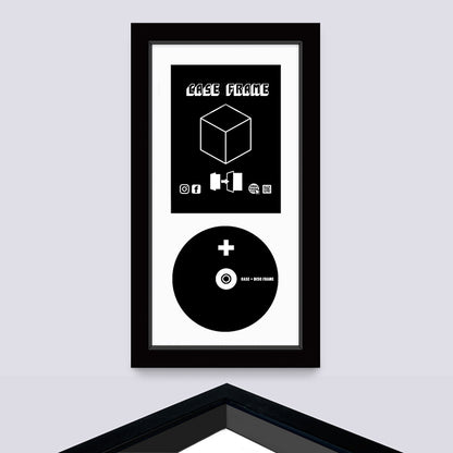 Black DVD CASE FRAME