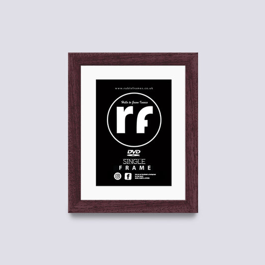 Wood Walnut Finish DVD Cover Frame