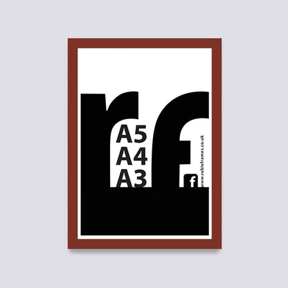 Dark Red A3 A4 A5 Frame