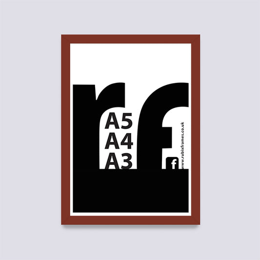 Dark Red A3 A4 A5 Frame