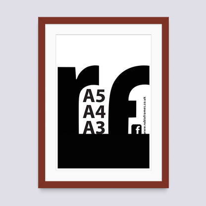 Dark Red A3 A4 A5 Frame