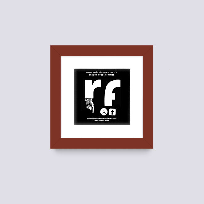 Dark Red CD Single 'Cover or Disc' Frame