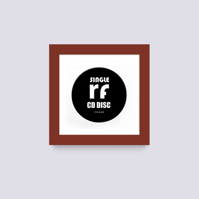 Dark Red CD Single 'Cover or Disc' Frame
