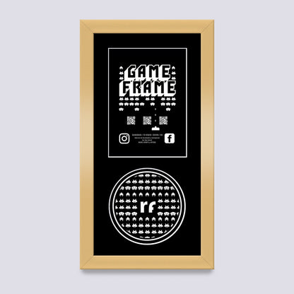 Gold PLAYSTATION Frame