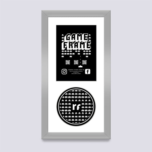 Silver PC Game Frame