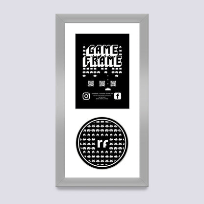 Silver XBOX Game Frame