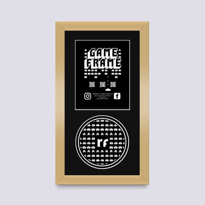 Gold PLAYSTATION Frame