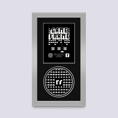 Silver NINTENDO Game Frame
