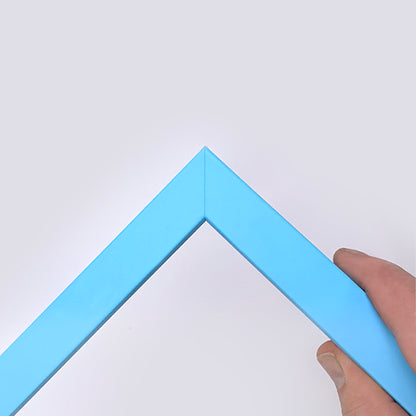 Light Blue Record Disc Frame