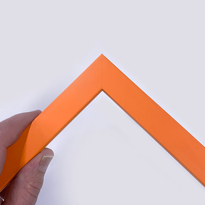 Orange Audio Cassette Tape Frame