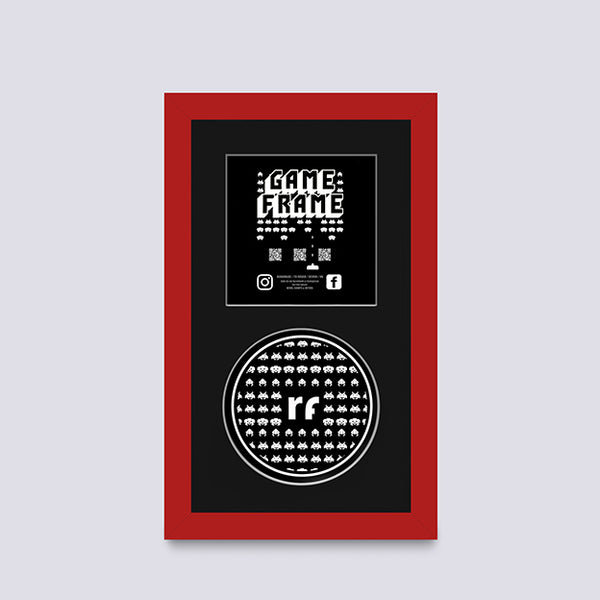 Red - Dark PLAYSTATION Frame