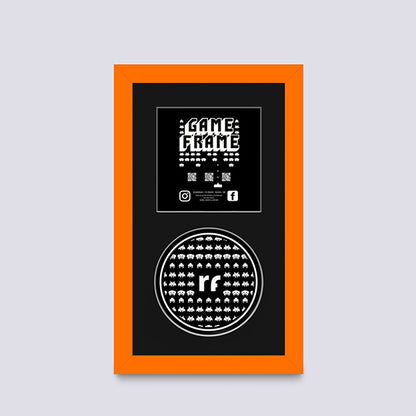 Orange PLAYSTATION Frame