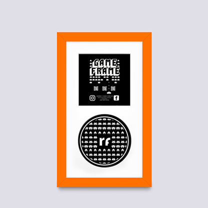 Orange PLAYSTATION Frame